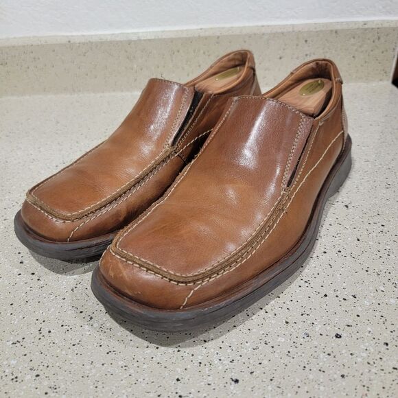 Venturini For Men 041788 Slip On Apron Toe Square Toe Loafers Men's US 10.5M - Picture 3 of 10